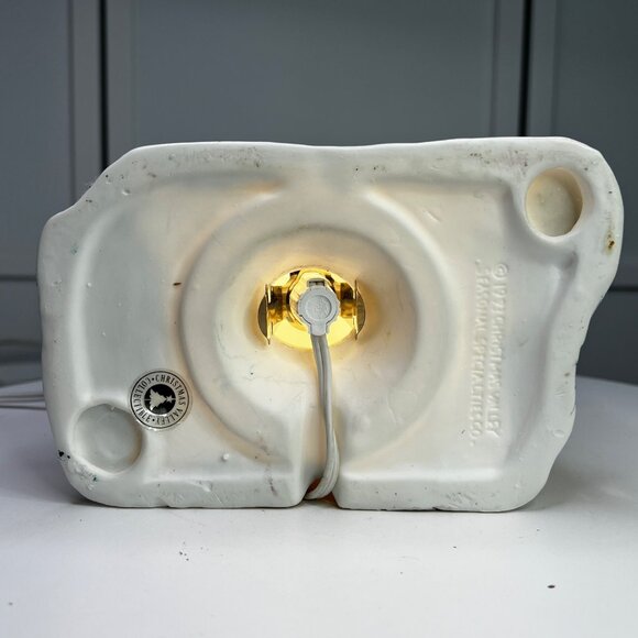 North Pole Dairy Products Illuminated Christmas Village Barn 1991 (No Box) - Picture 10 of 12